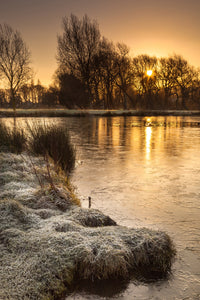 LDS0023 - Abergele Pond Frozen Sunrise