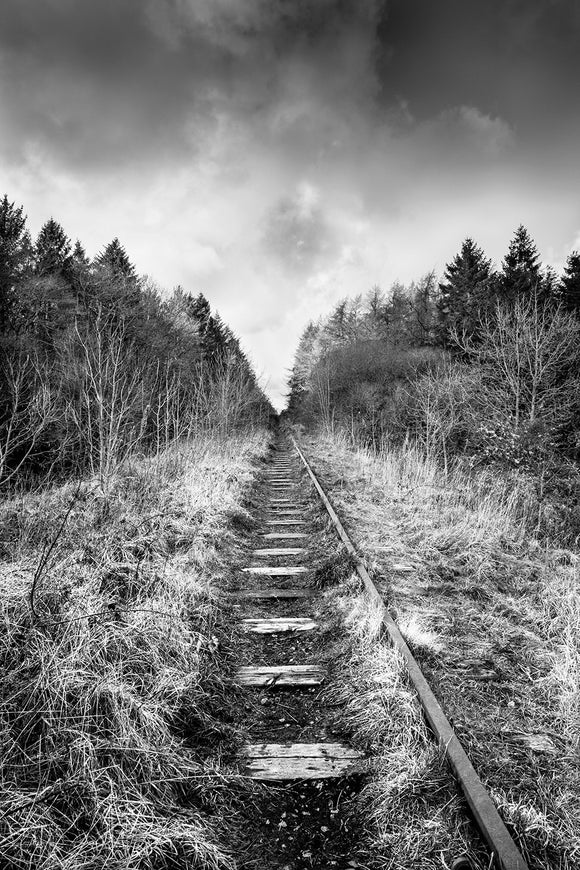 The Abandoned Track - B&W