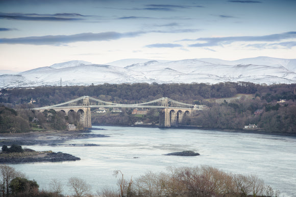 LDS0120 - Menai Bridge Winter