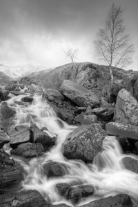 LDS0228 - Rhaeadr Idwal B&W