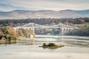 LDS0265  - Autumn at Menai Bridge