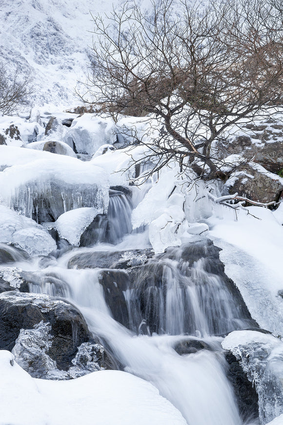 The Frozen Waterfall - Snowdonia